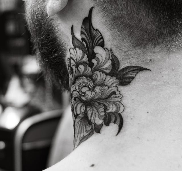 Японське тату — ірезумі, дракон і хвилі, One E Tattoo